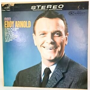 RCA Camden More Eddy Arnold Vinyl LP 12 Inch Blue CAS-563e Country Music Vintage